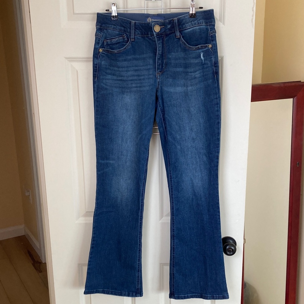 Democracy Dark Blue AbSolution Flare Jeans